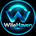 WileHaven primary neon blue and teal logo